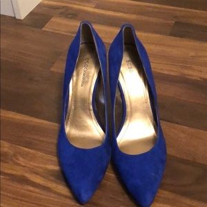 BCBGeneration blue suede sz 10.  Never been worn.